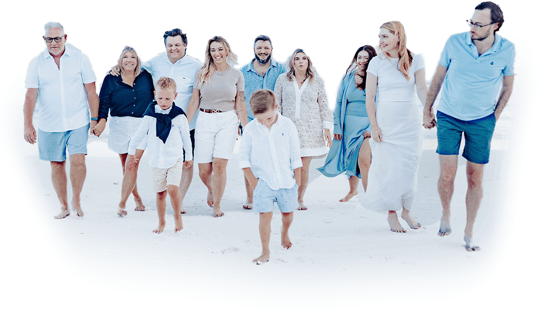 Cordle Family on the Beach