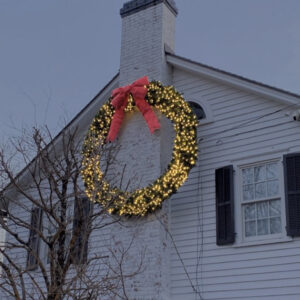 10 Foot Lighted Wreath